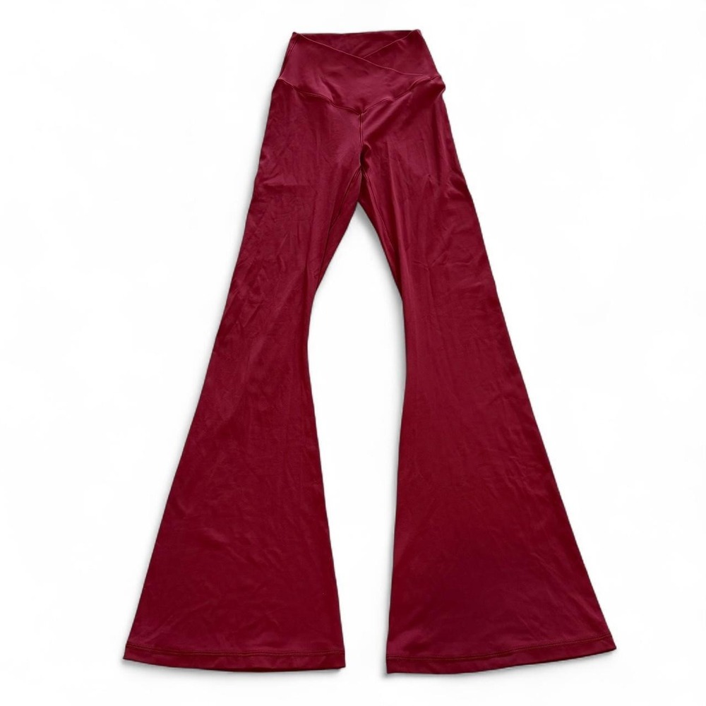 Offline Aerie Burgundy V Waist Flares
